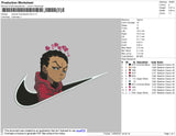 Swoosh Boondocks Embroidery