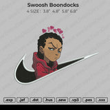 Swoosh Boondocks Embroidery