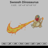 Swoosh Dinosaurus Embroidery