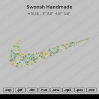 Swoosh Handmade Embroidery