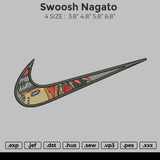 Swoosh Nagato Embroidery