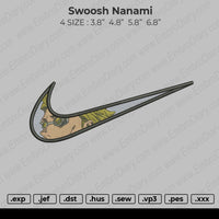 Swoosh Nanami Embroidery