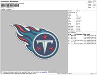 Titans Embroidery