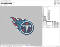 Titans Embroidery