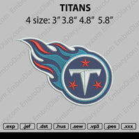 Titans Embroidery