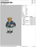 Teddy Bear USA Embroidery