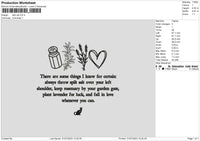 Text Cat Embroidery File 6 sizes