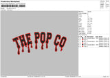 The Pop Embroidery File 6 sizes