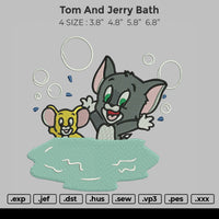 Tom And Jerry Bath