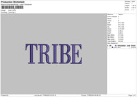 Tribe Embroidery File 6 sizes