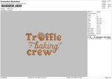 Truffletxt Embroidery File 6 sizes