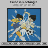 Tsubasa Rectangle Embroidery