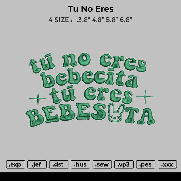 Tu No Eres