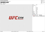 Ufc Gym Embroidery