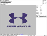 Under Armor Embroidery