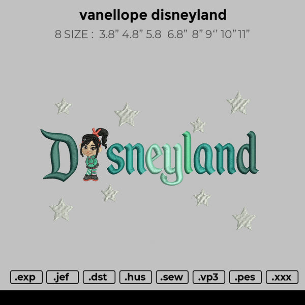 vanellope disneyland