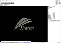 Versant BW Embroidery