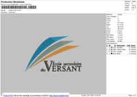 Versant Color Embroidery