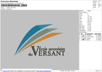 Versant Color Embroidery