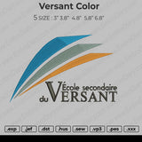 Versant Color Embroidery