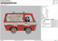 WISCONSIN WAGON Embroider