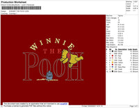 Winnie The Pooh mbroidery