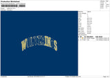 Wolftext 2 Ver Embroidery 2 Files