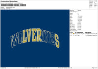 Wolftext 2 Ver Embroidery 2 Files