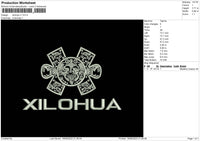 Xilohua V1 Embroidery File 6 sizes