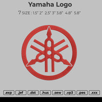 Yamaha Logo Embroidery