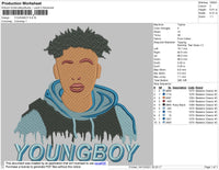 Young Boy Embroidery