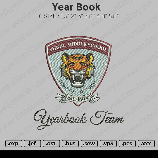 YearBook Embroidery